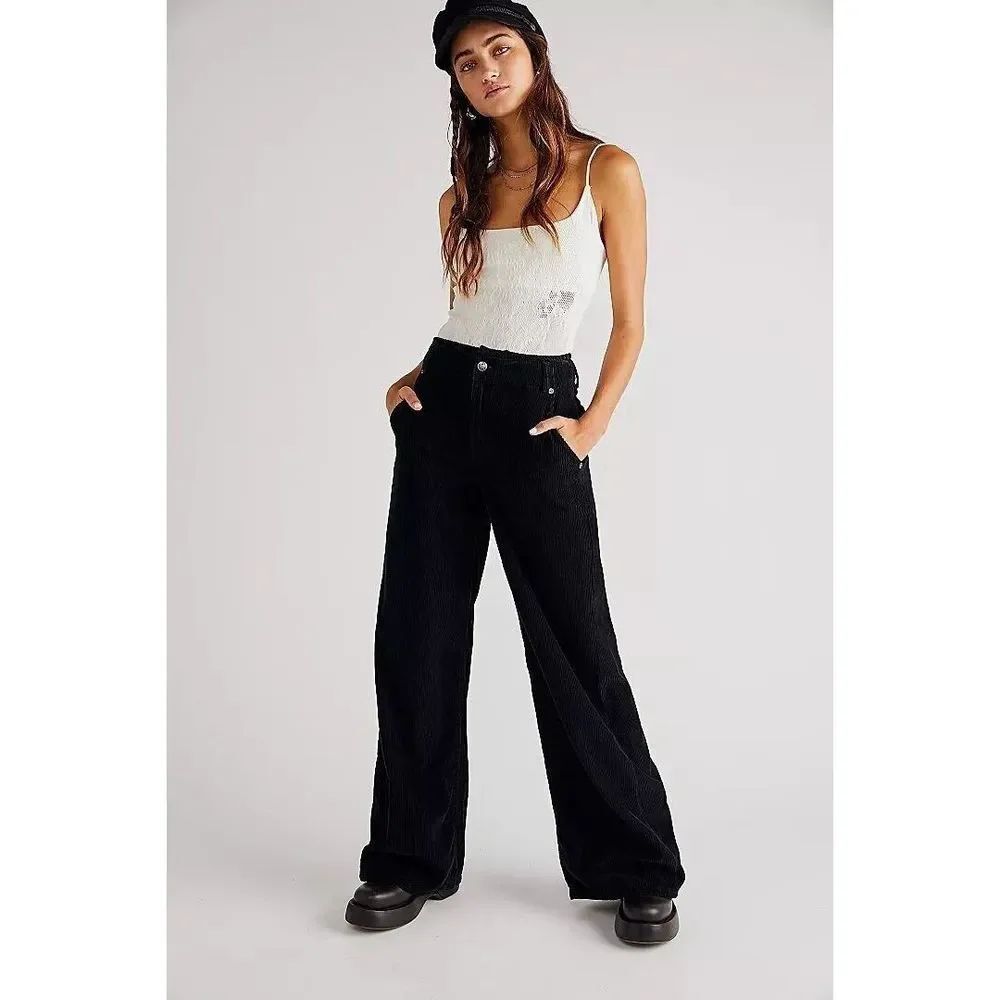 Free People We The Free Harlow Wide-Leg Cord Jeans